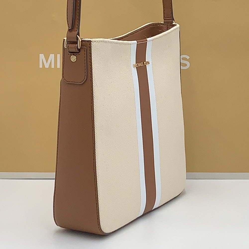 MICHAEL KORS JET SET TRAVEL LARGE MESSENGER CROSSBODY LUGGAGE MULTI COLOR - Picture 3 of 15